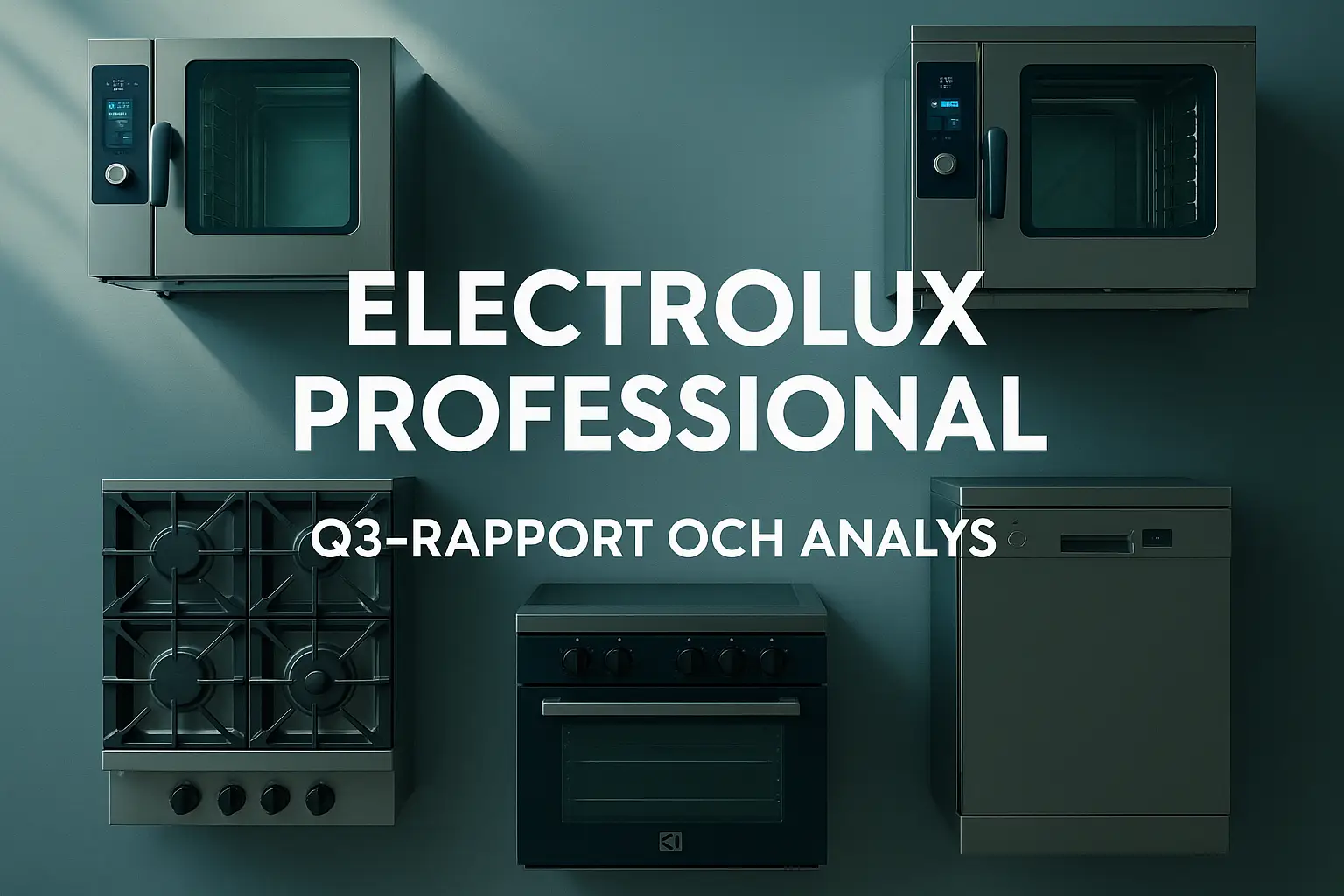 Electrolux Professional-aktie: Q3-rapport med 16% kursuppgång