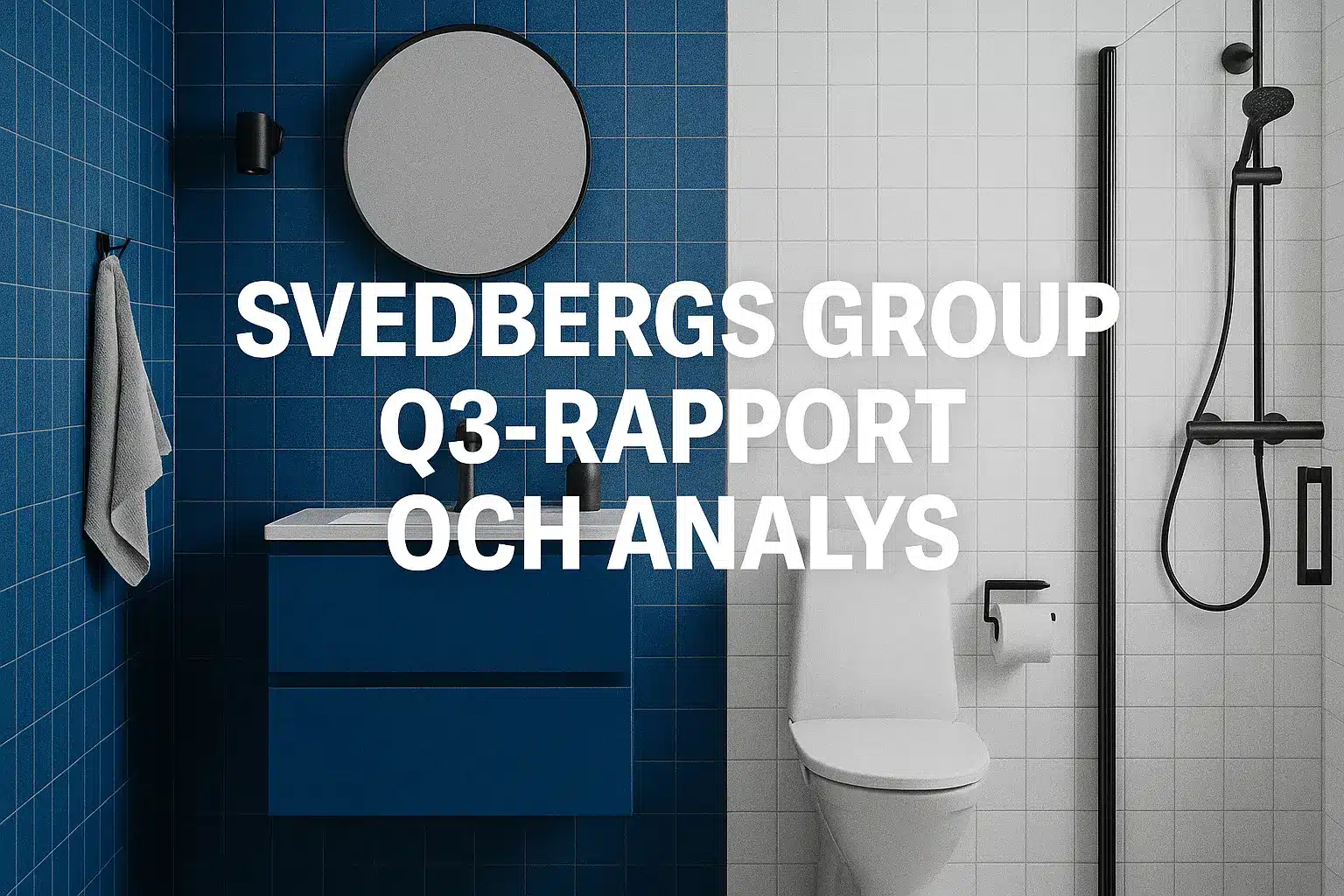 Svedbergs Group analys: Q3-rapport med stark tillväxt