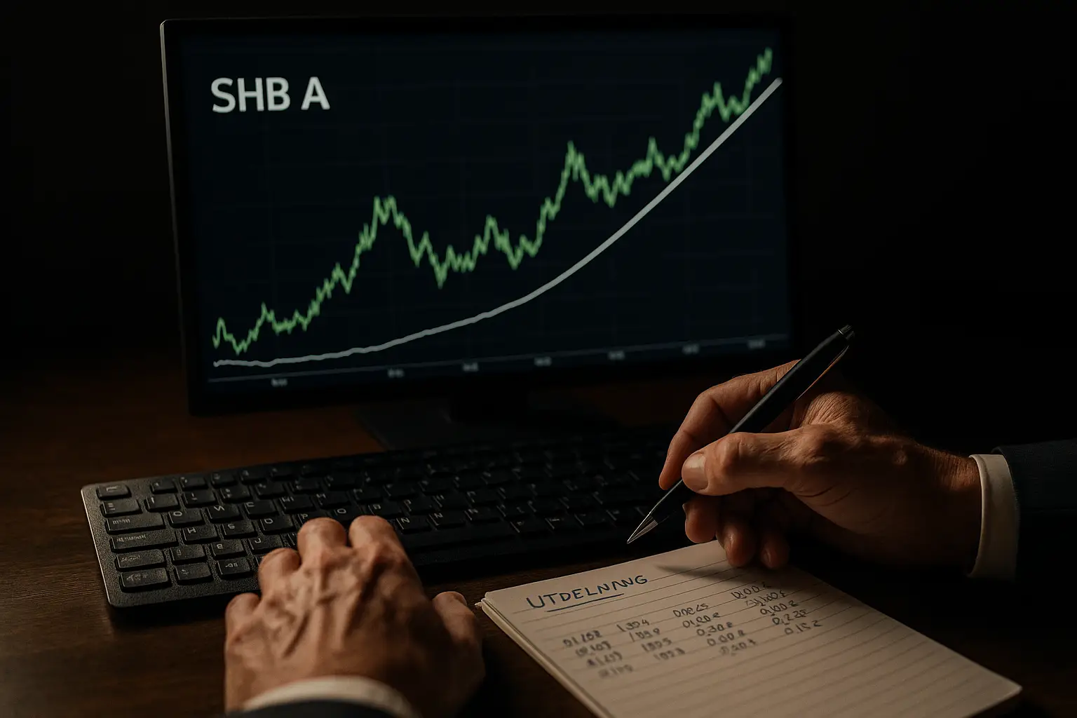 SHB aktie: Kurs, utdelning och skillnaden mellan A och B