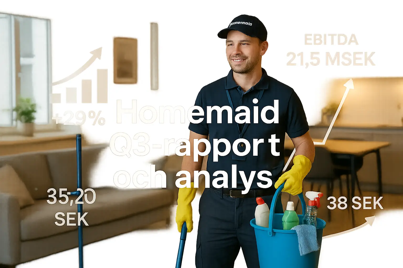 Homemaid-aktie: Stark Q3-rapport med 29% tillväxt